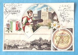 Chocolat Suchhard - Neuchatel - Sammelbild