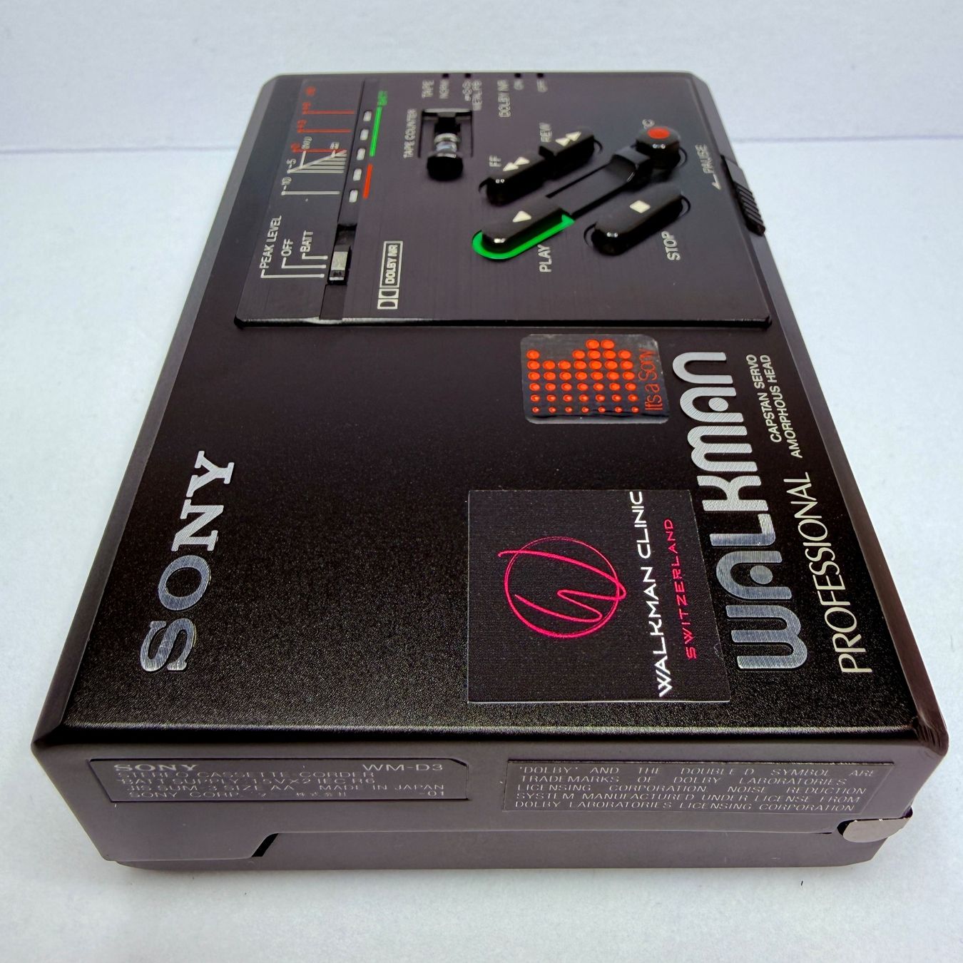 Sony Lecteur media portable: Sony Walkman WM-D3 Professional #294 – D'occasion à Vorderthal par WalkmanClinic 4