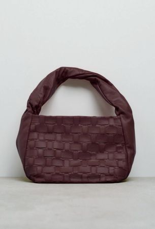 Sac en cuir ZARA, taille moyenne