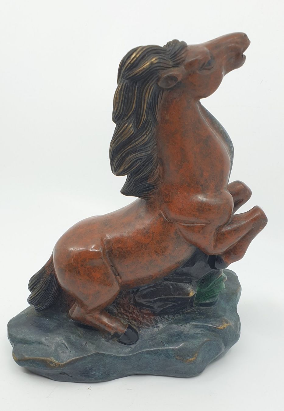 Skulpturen & Statuen: Signiertes Pferd China oder Japan, Bronze oder Messing – Gebraucht aus Emmen von Brockofsky 2