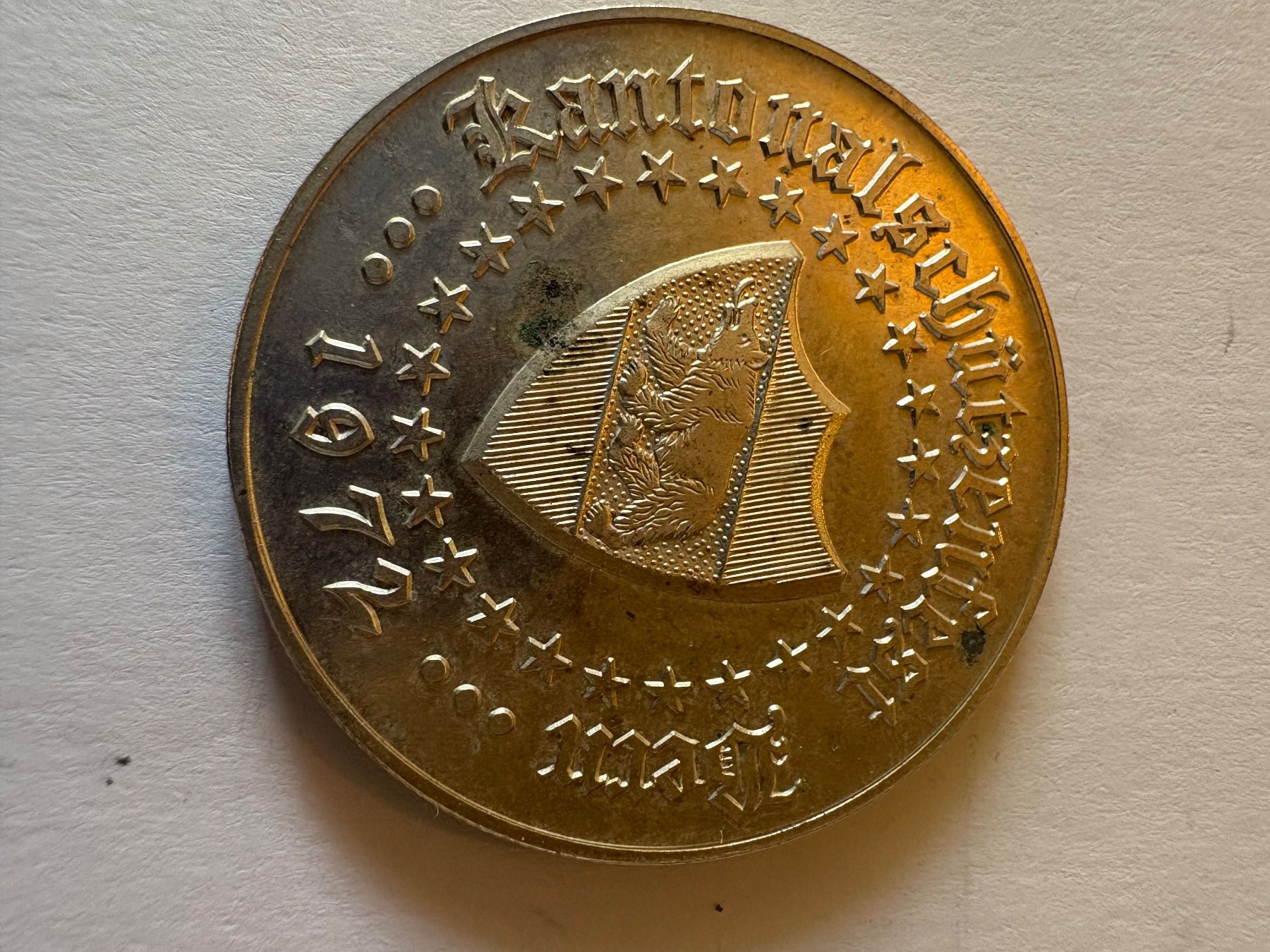 Medaillen: Ch Silbermedaille 1972 – Gebraucht aus Murten von Tzaugg 6