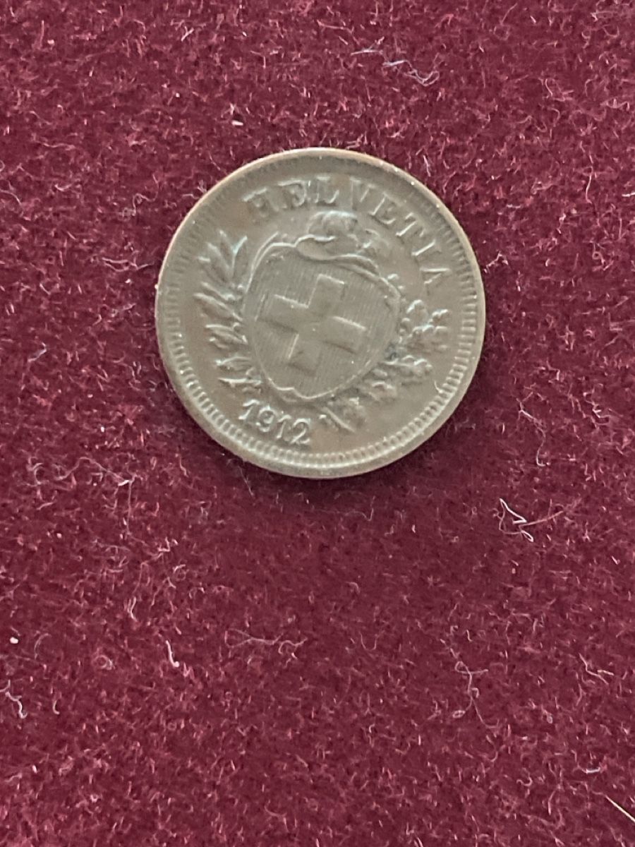Tutti le monete: 1 Rappen 1912 B Schweiz – Usato da Basel venduto da Design-und-Allerlei