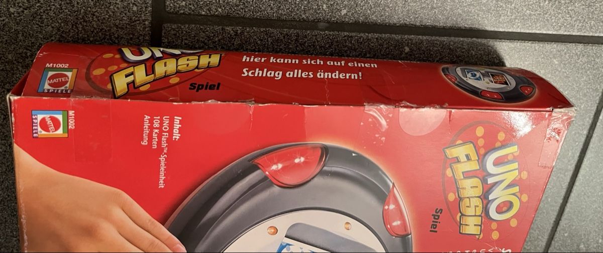 Mattel Spiele: UNO Flash, originalverpackt – Neu und originalverpackt aus Hünenberg See von spartakus02 2
