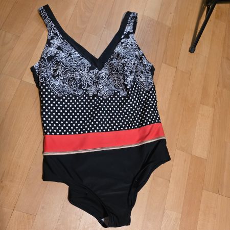 Damen Badeanzug XL/XXL Vintage mit Softcups