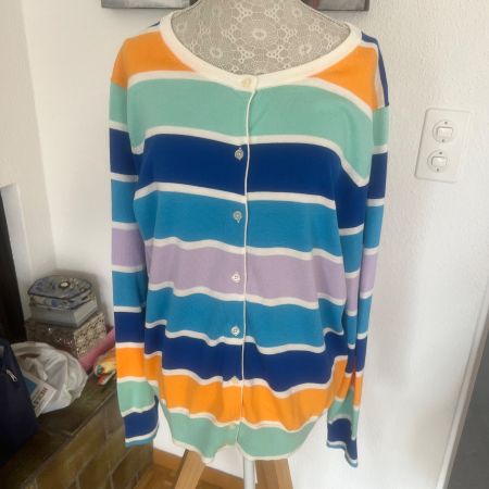LANDS‘END knopf Pullover 100% Supima Cotton