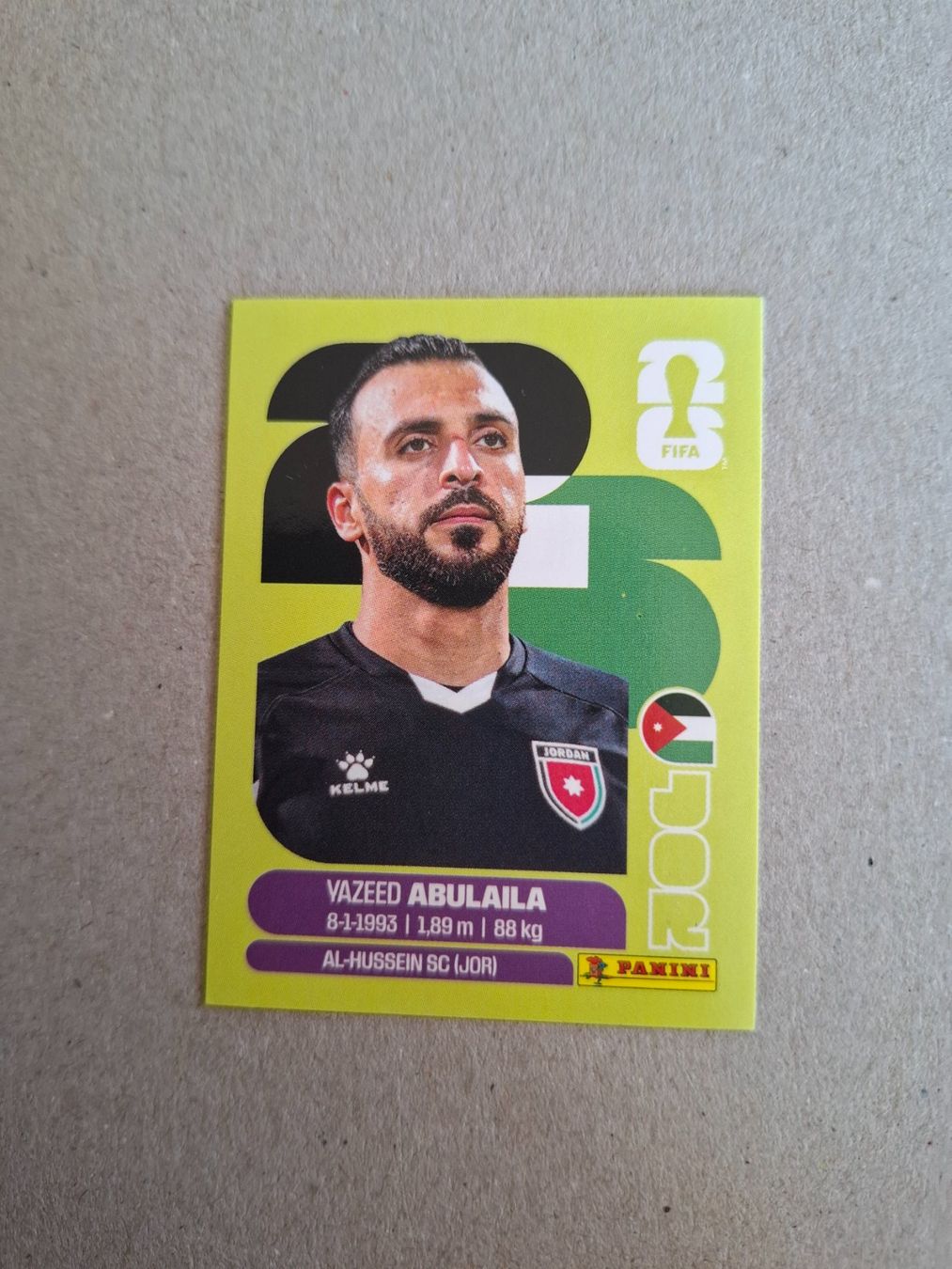 Panini Sammelbilder & Trading cards: PANINI FIFA 2026 JOR 2 – Gebraucht aus Courtelary von man_d69d