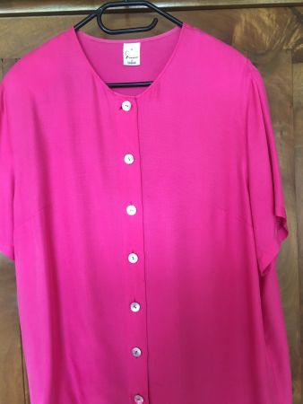 Bluse in Gr. 46, pink