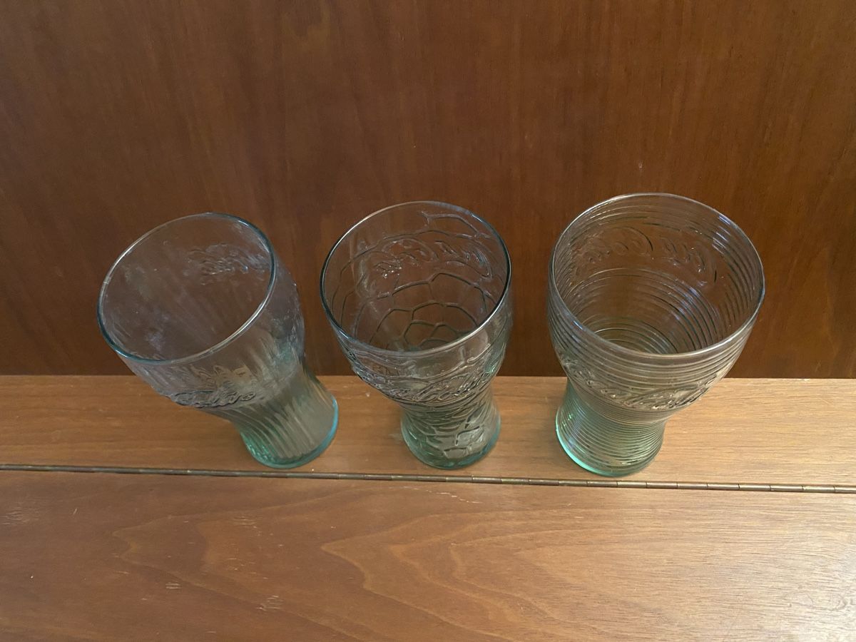 Coca-Cola Bicchieri: 3 Coca-Cola Gläser, Top Zustand – Usato da Baden venduto da swiss-alps 4