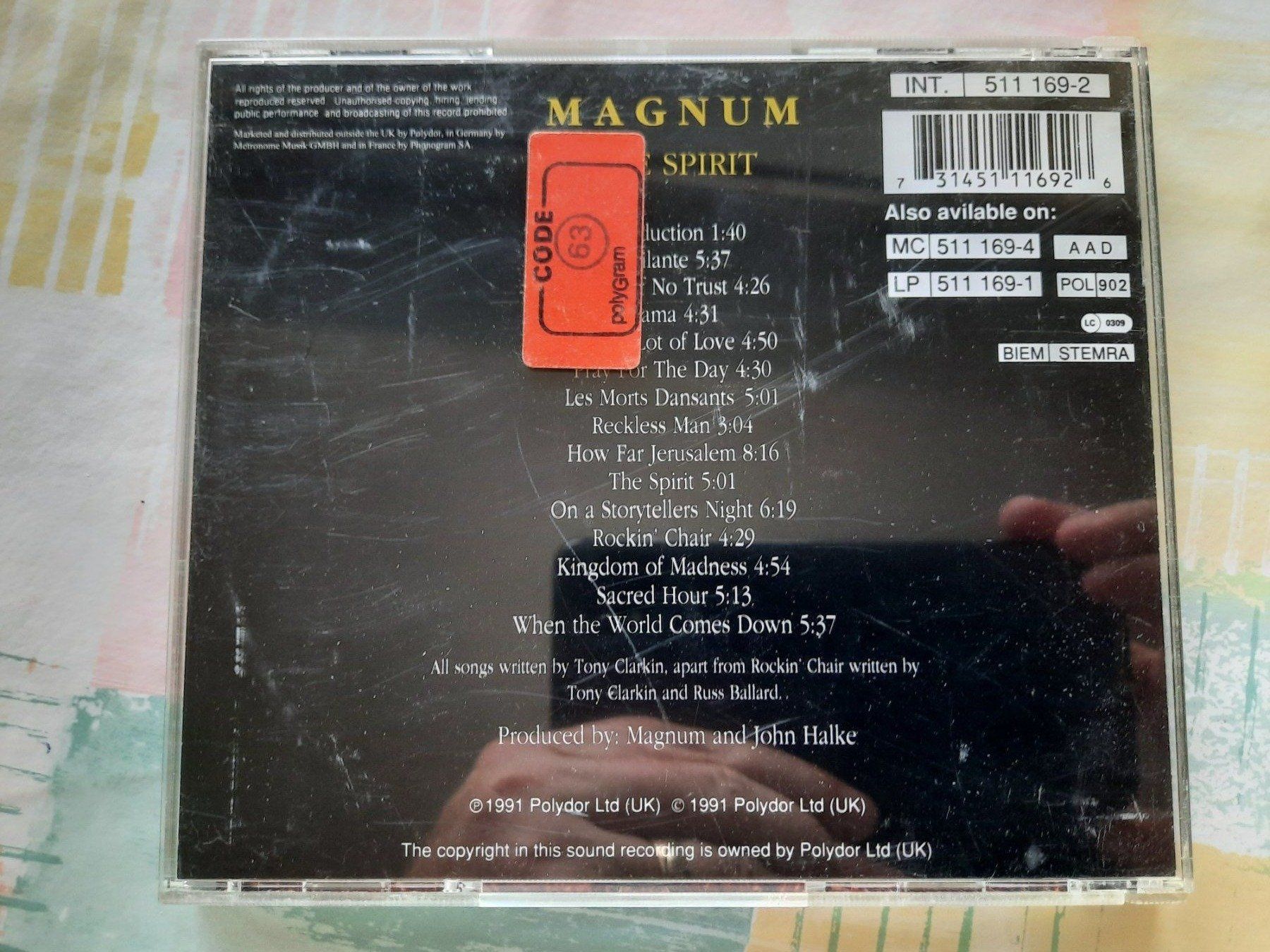 CDs: CD Magnum - The Spirit – Gebraucht aus Pully von bro_n52j 1