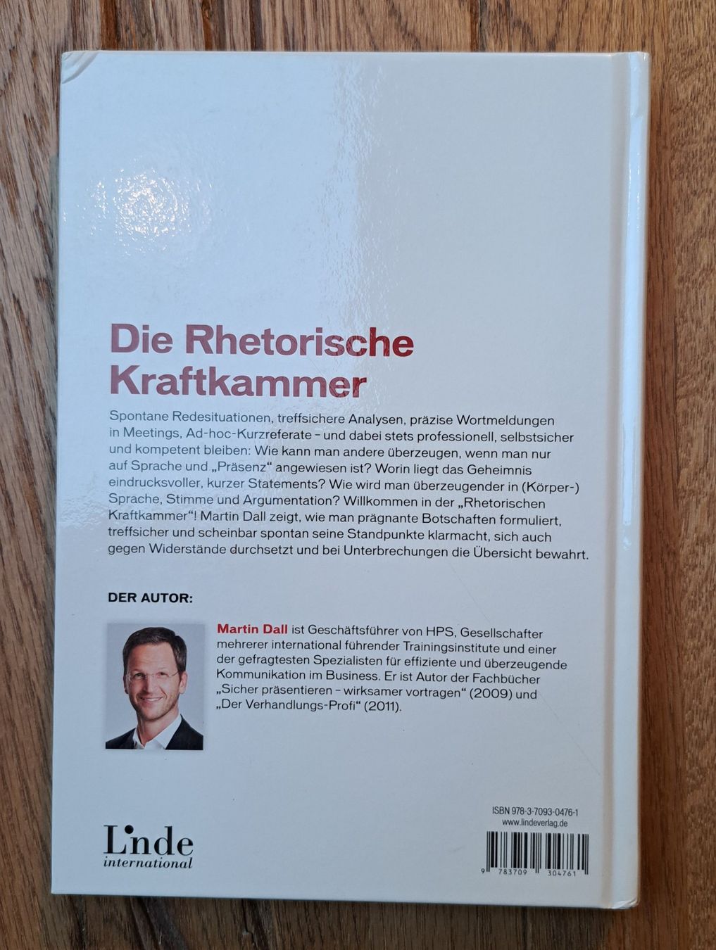 Bücher: Die Rhetorische Kraftkammer - Martin Dall – Gebraucht aus Zürich von Yellow10 1