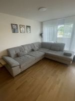 Ecksofa Beige Stoff, gemütlich & bequem für jeden Tag