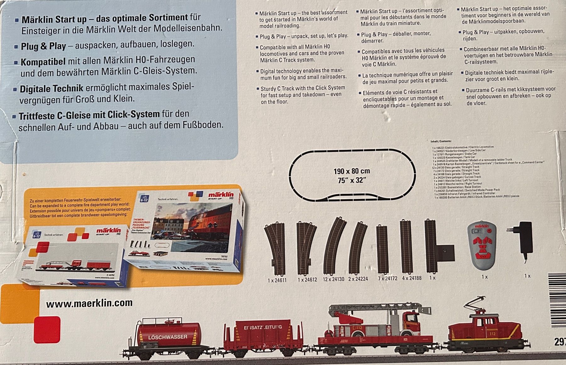 Märklin Modellini di ferrovie: Märklin Starterpaket – Usato da Freienbach venduto da mar_rvc6 1