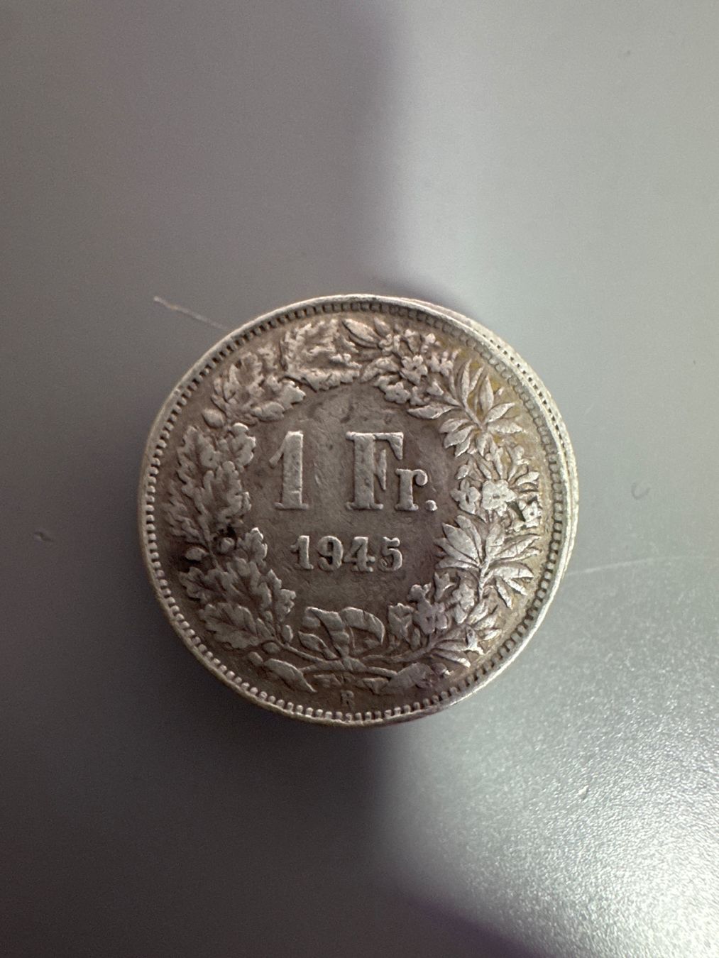 Toutes les monnaies: 1 Franken 1945 Silber gute Erhaltung – Neuf (Voir description) à Zunzgen par noa_wd92