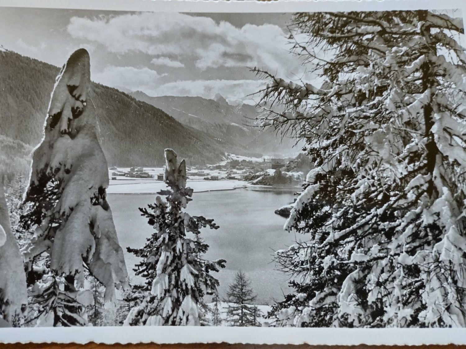 Cartoline postali: Ansichtskarte Davos Winter 1960, ab 1.00 Fr. – Usato da Wildhaus venduto da Hukwildhaus
