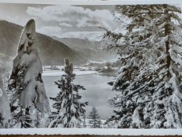Ansichtskarte Davos Winter 1960, ab 1.00 Fr.