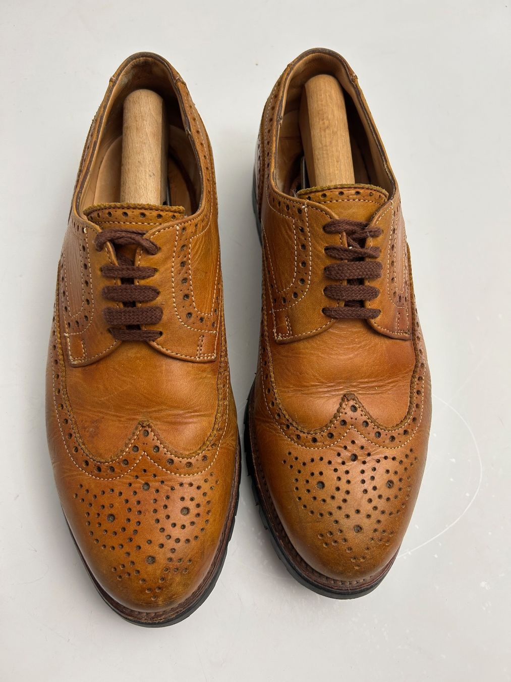 Scarpe da uomo: Herrenschuh, echte Budapester Wintertauglich, Gr. 10 – Usato da Rheineck venduto da emma.gut
