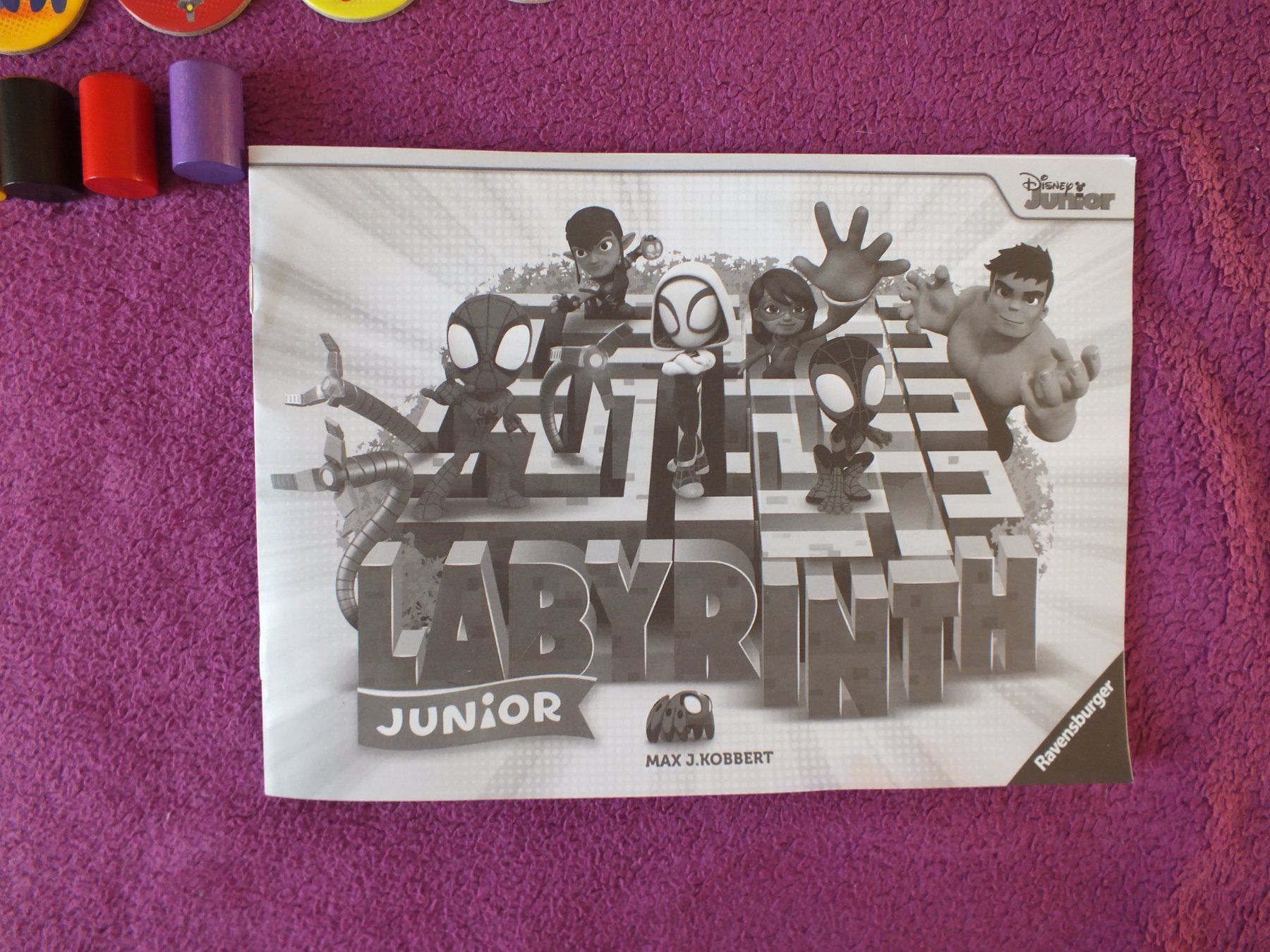 Ravensburger Giochi: Ravensburger - Marvel Spidey Amazing Friend Junior Labyrinth – Usato da Müllheim Dorf venduto da Seeeule01 7