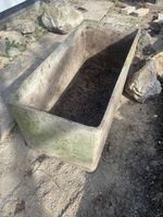 Grosser Beton Topf Pflanzkübel Eternit
