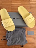2 paar Balenciaga Damen rubber pool Sandale beiden in Gr.38