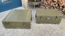 Armee Telefon 53 Kiste mit Telefonkabeltrommel Kiste