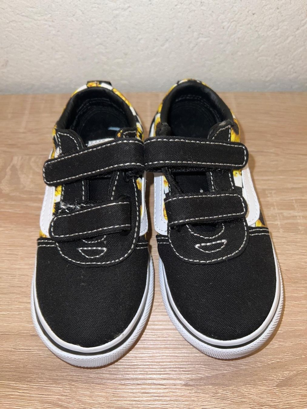 Vans Scarpe per ragazzi: Vans Sneaker Sonnenblumen Muster Gr. 24 – Nuovo (secondo la descrizione) da Rebstein venduto da aldibueb_01 1