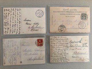 Cartoline postali: Ab 1900: Lot Karten BIEL/ BIELERSEE – Usato da Rubigen venduto da Menthe 1