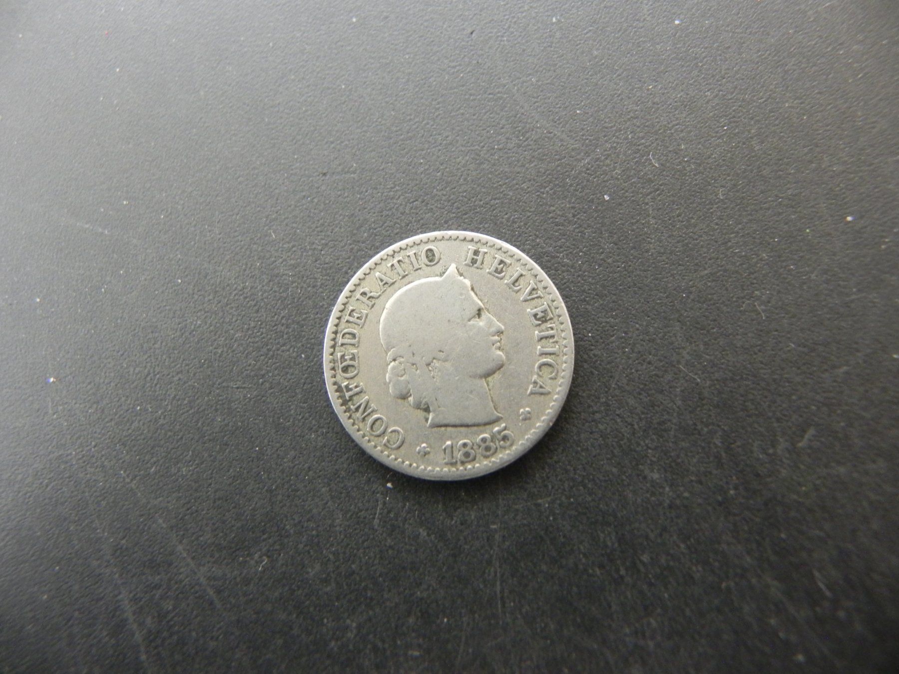 Tutti le monete: Schweiz 5 Rappen 1885 B – Usato da Biel/Bienne venduto da Gogolozi