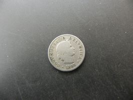 Schweiz 5 Rappen 1885 B