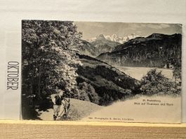 AK von Beatenberg mit Thunersee