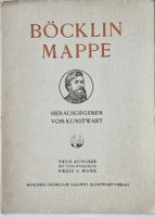 Arnold Böcklin-Mappe von 1910 (?) mit 6 Bildern