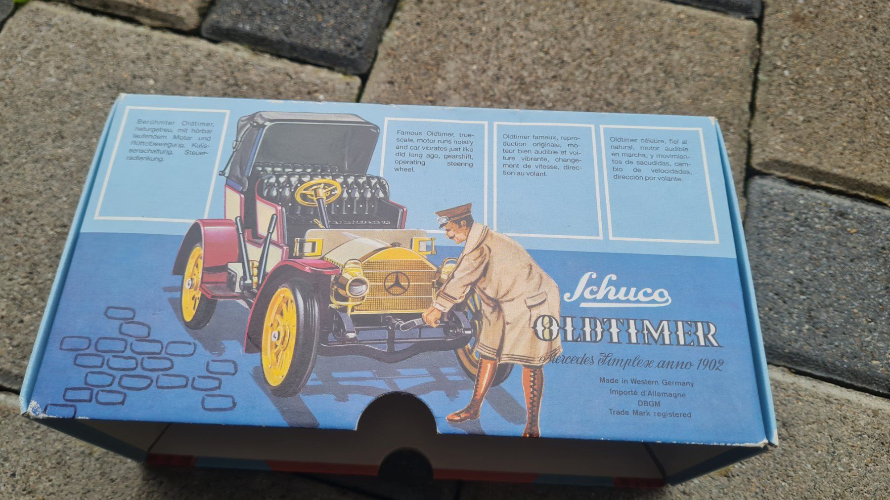 Schuco Modellini d'auto: Originalkarton / Schuco /Oldtimer / Mercedes Simplex JG 1902 – Usato da Safenwil venduto da Husqi2000 8