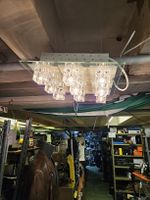 Deckenlampe Glas modern 9 Lichter guter Zustand (DU)