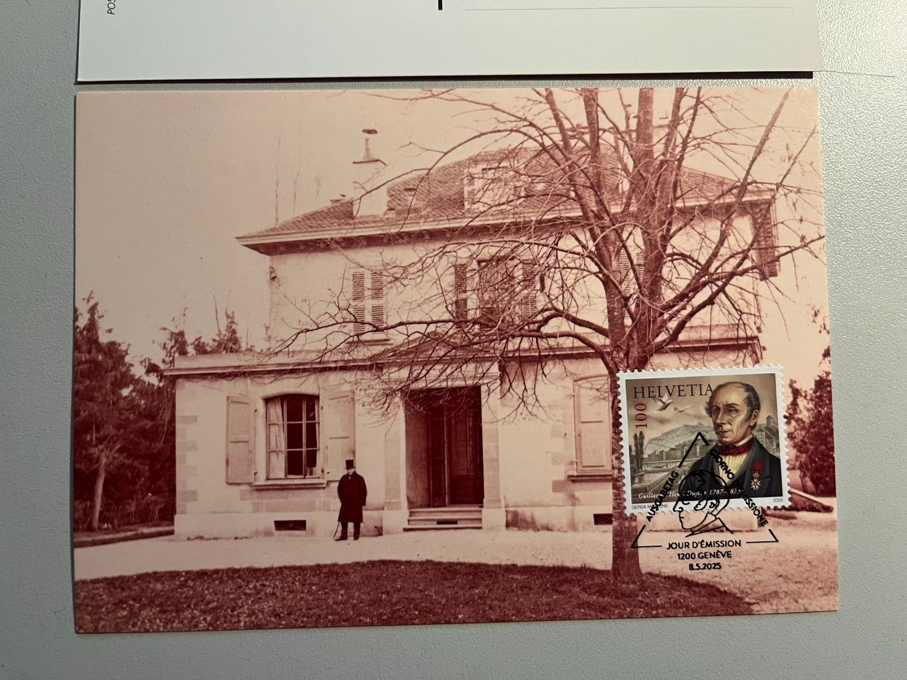 Tutti i francobolli: Maximumkarte 2025 / Henri Dufour – Nuovo e nell'imballaggio originale da Arch venduto da Noah819