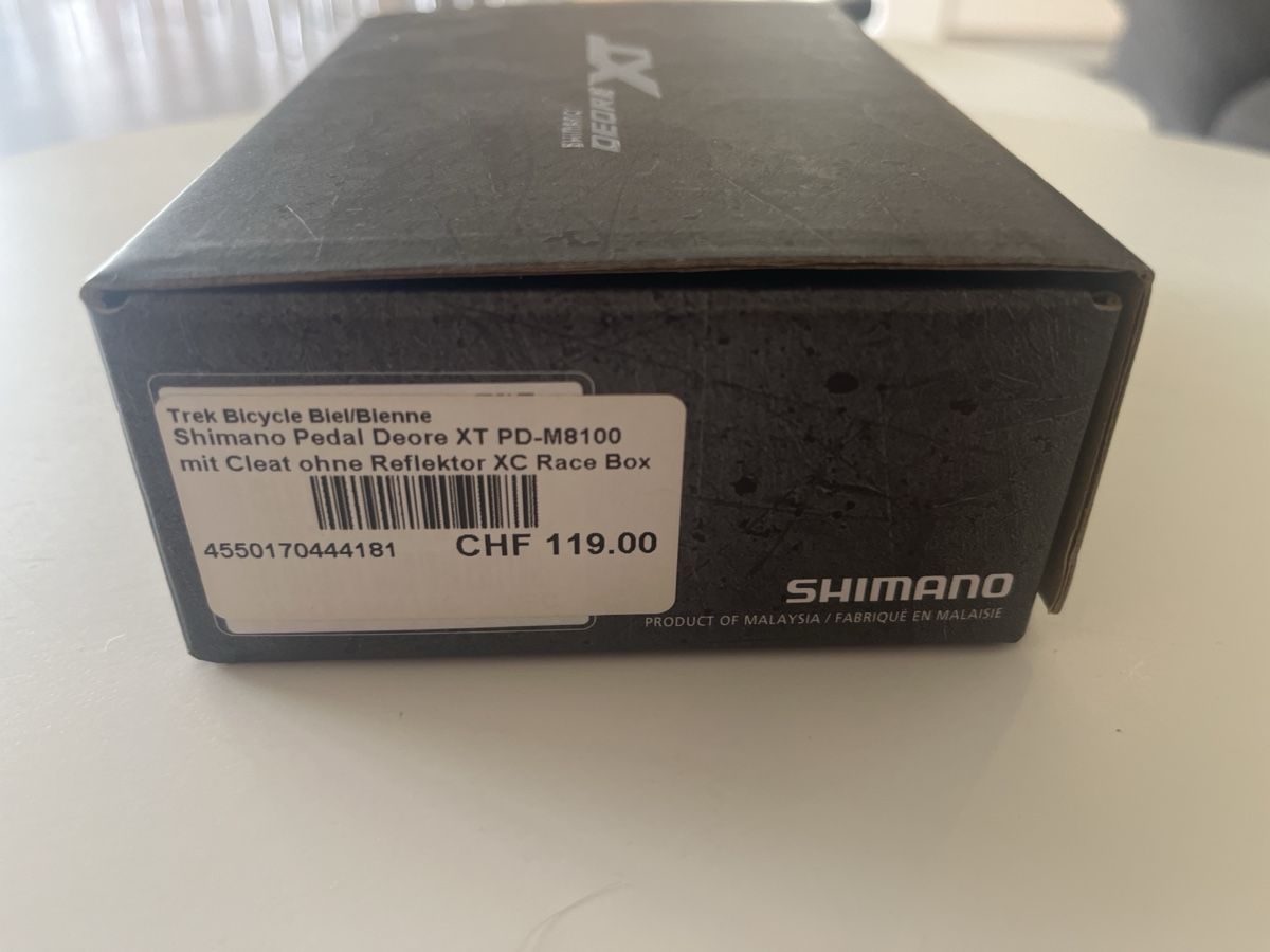 Shimano Pièces détachées: Shimano Pedal Deore XT-M8100 – Neuf (Voir description) à Lüterswil par Volume 4