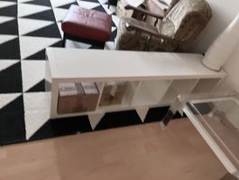 Kallax artiges Regal weiss 5 Fächer gebraucht