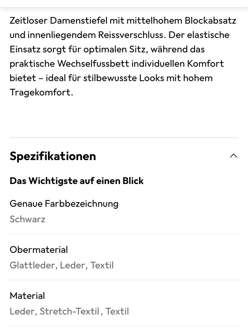 Damenschuhe: Stiefel schwarz Gr. 43 Remonte – Gebraucht aus Glattbrugg von Pischte.Brockenhaus 9
