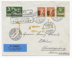 Basel Flugpost 1926