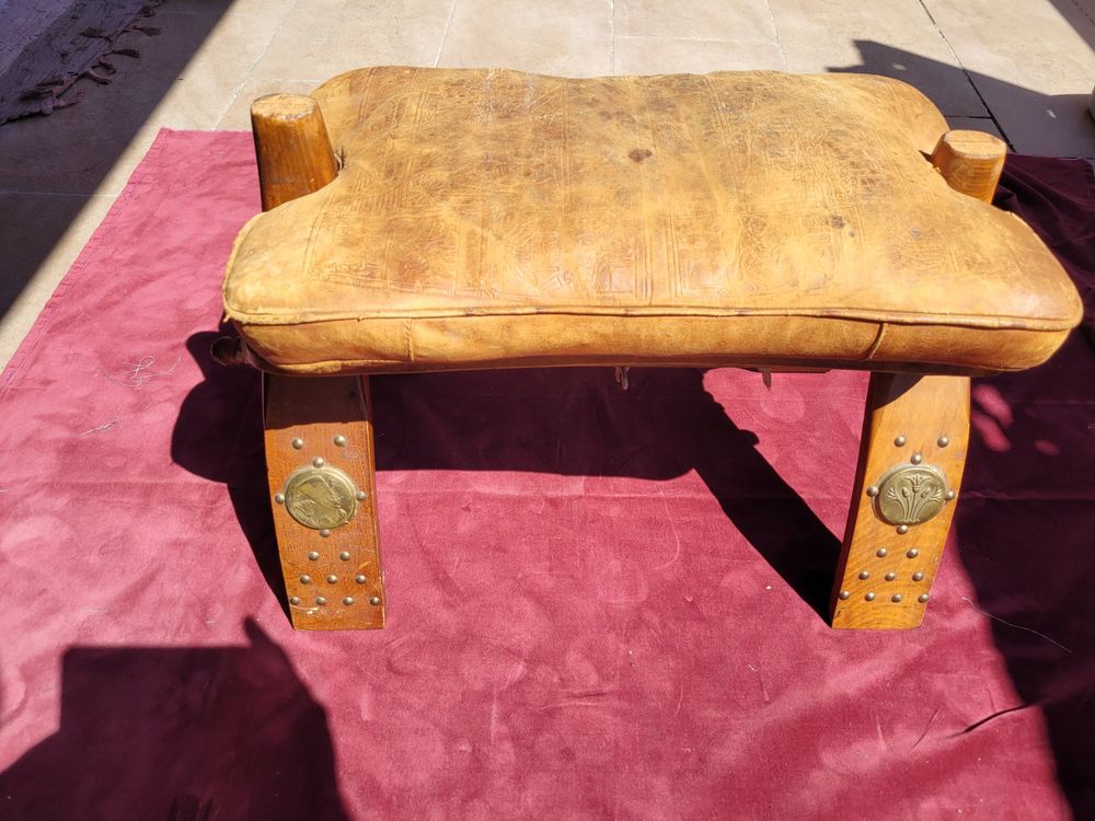 Ägyptische Fussbank Hocker Ägypten 60cm Breit | Kaufen auf Ricardo