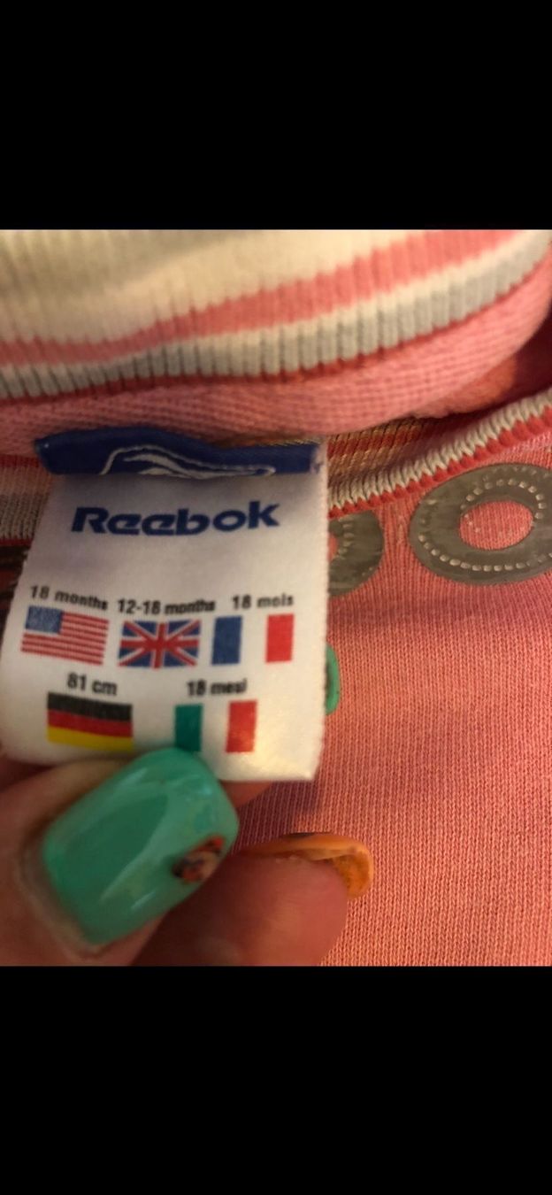 Reebok Pantaloni: Training fille 12-18mois reebok – Usato da Le Brassus venduto da lionete02 1