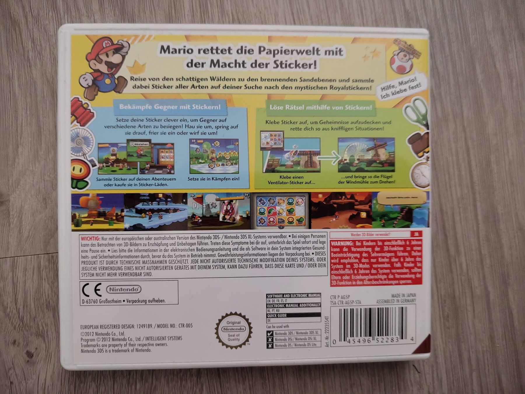 Nintendo Jeux: Paper Mario Sticker Star 3DS – D'occasion à Schachen LU par retrogamer 1