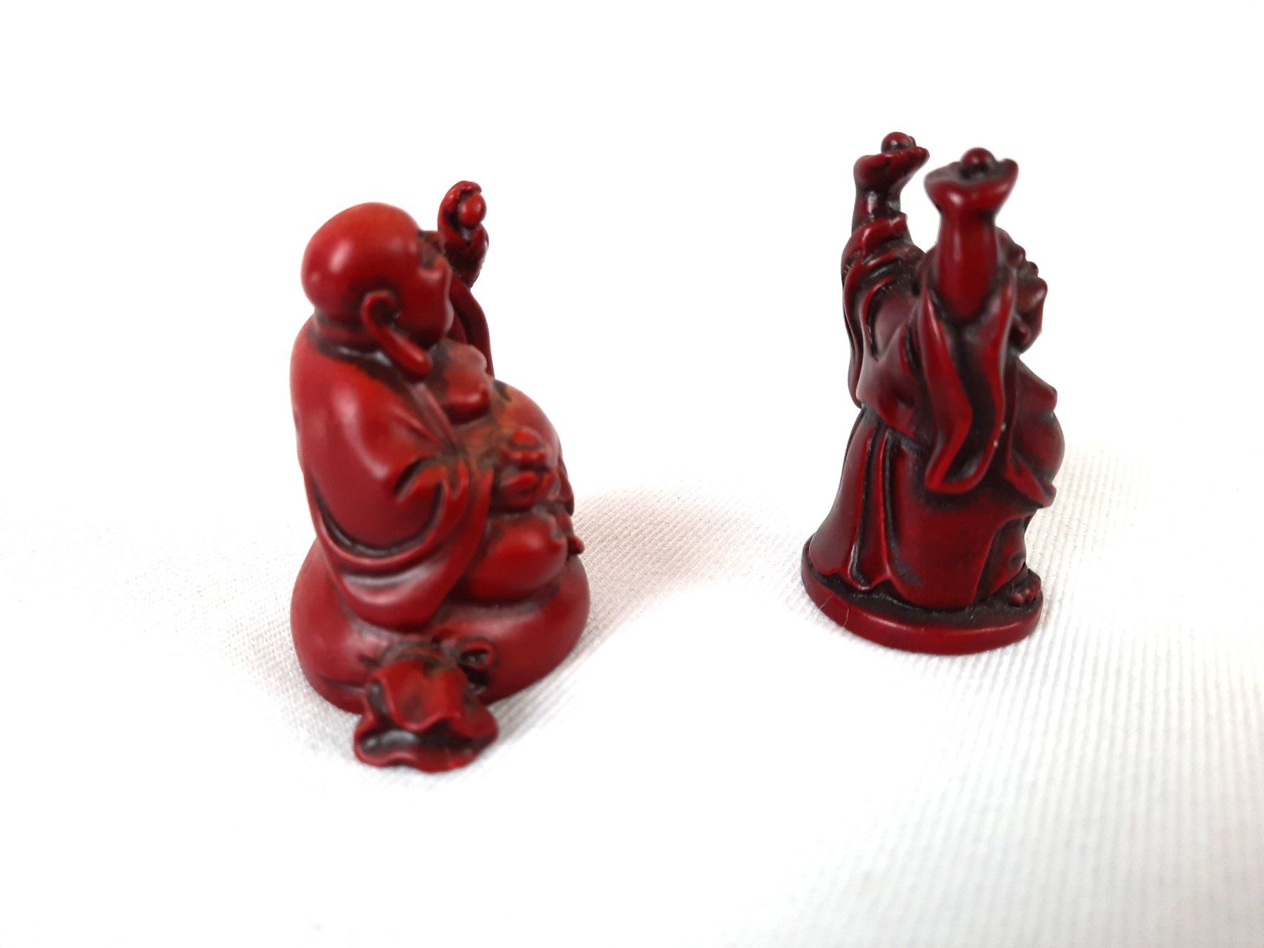 Statuette: Lachende BUDDHA rot ca. 5 cm – Usato da Beinwil am See venduto da Restwert_Beinwil 1