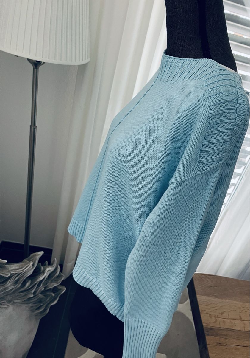 Peter Hahn Pullover & Sweatshirts: Chicer Peter Hahn Pullover in Himmelblau Turquise – Gebraucht aus Winkel von KaschmirArt 1