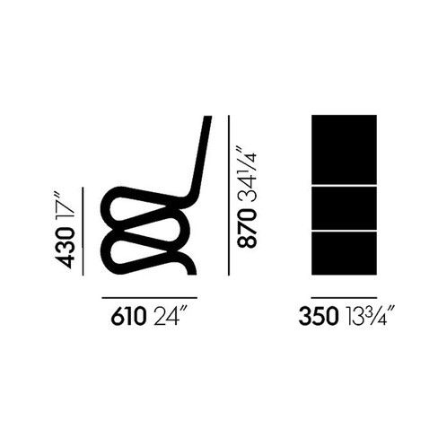 Sedie: Wiggle Side Chair Stuhl – Nuovo (secondo la descrizione) da Horgen venduto da Schuehorg 1