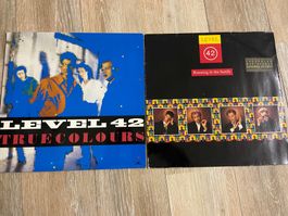 Level 42 lot vinyles