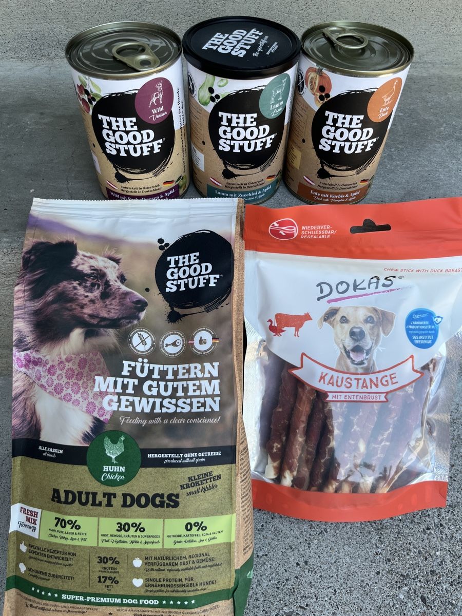 Kaustangen und Goodstuff Hundefutter (Neu und originalverpackt) in Rheinau  fr CHF 1  mit Lieferung auf Ricardo kaufen