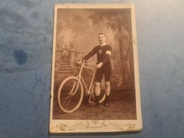 FAHRRAD  1890  FOTO  VINTAGE  COLLECTION