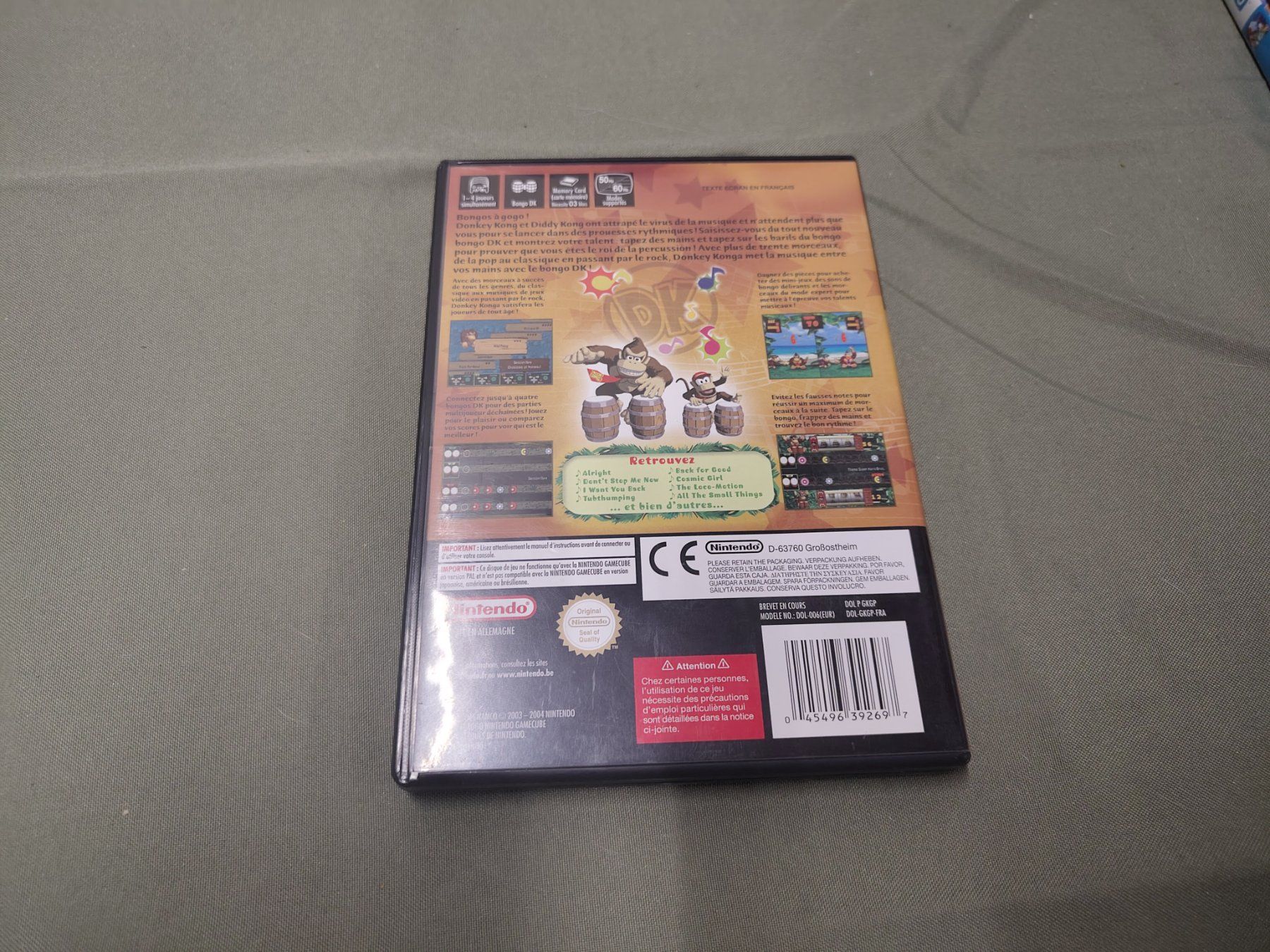 Nintendo Spiele: Jeu GameCube Donkey Konga + 2 Bongos – Gebraucht aus Saxon von dan_drn5 3