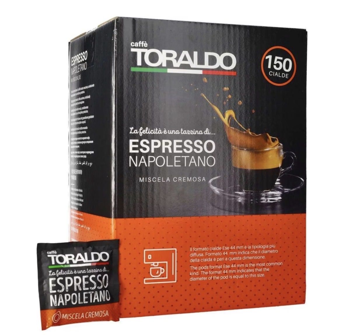 Cibi & Specialità: Caffè Toraldo Miscela Cremosa Tabs – Usato da Winterthur venduto da July_69