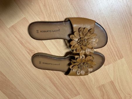 Roberto Santi Ledersandalen, Gr. 36