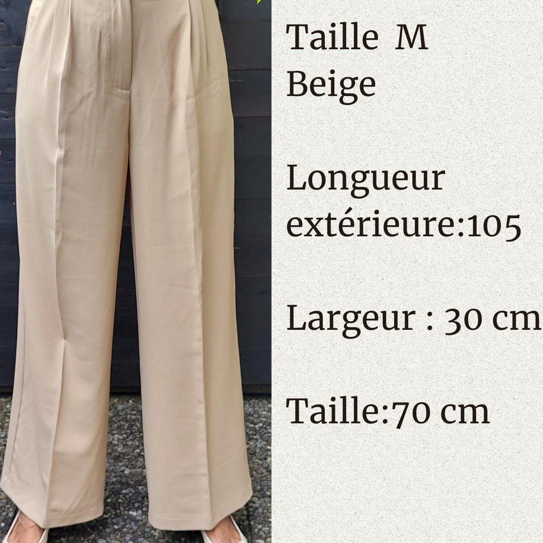 Pantaloni: Pantalon beige – Nuovo (secondo la descrizione) da Fribourg venduto da VictoriaShop7 6